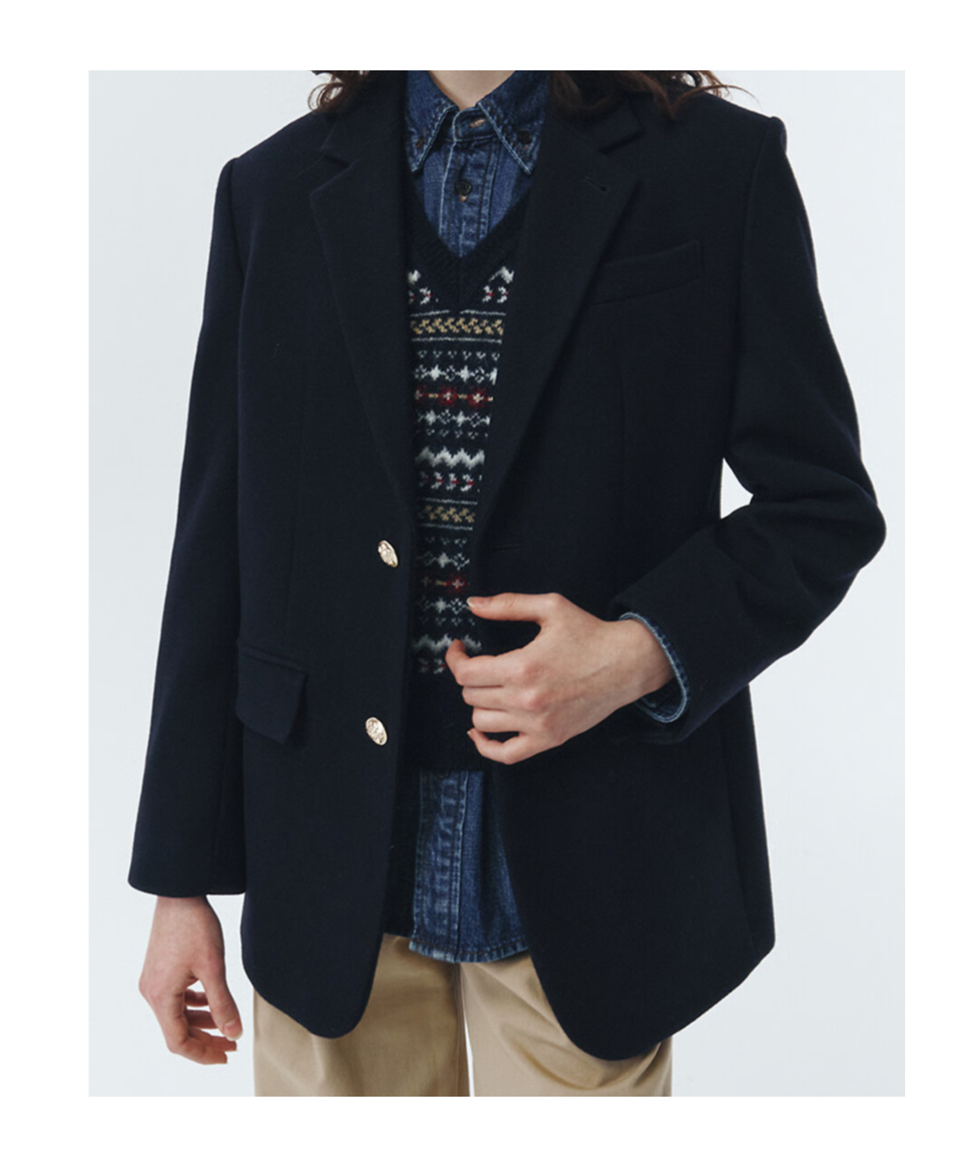Dunst Blazer In Blue