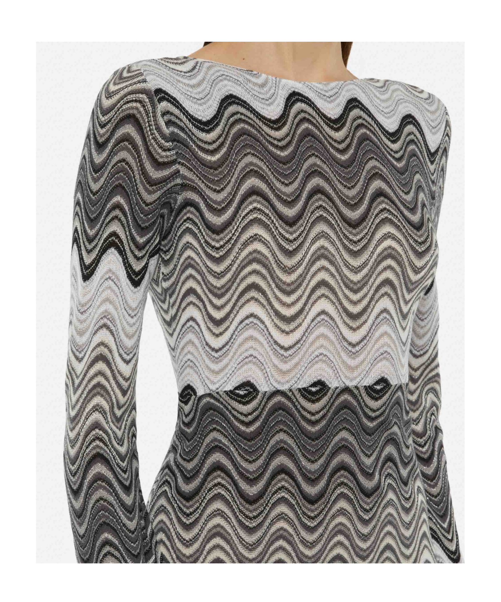 Mc2 Saint Barth Long Sleeve Dress In Multi