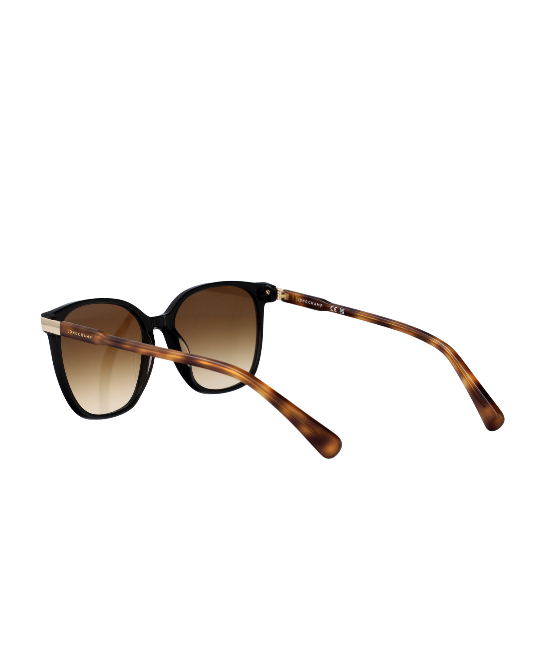 Longchamp Rectangular Sunglasses Lo612 S 10 In Black