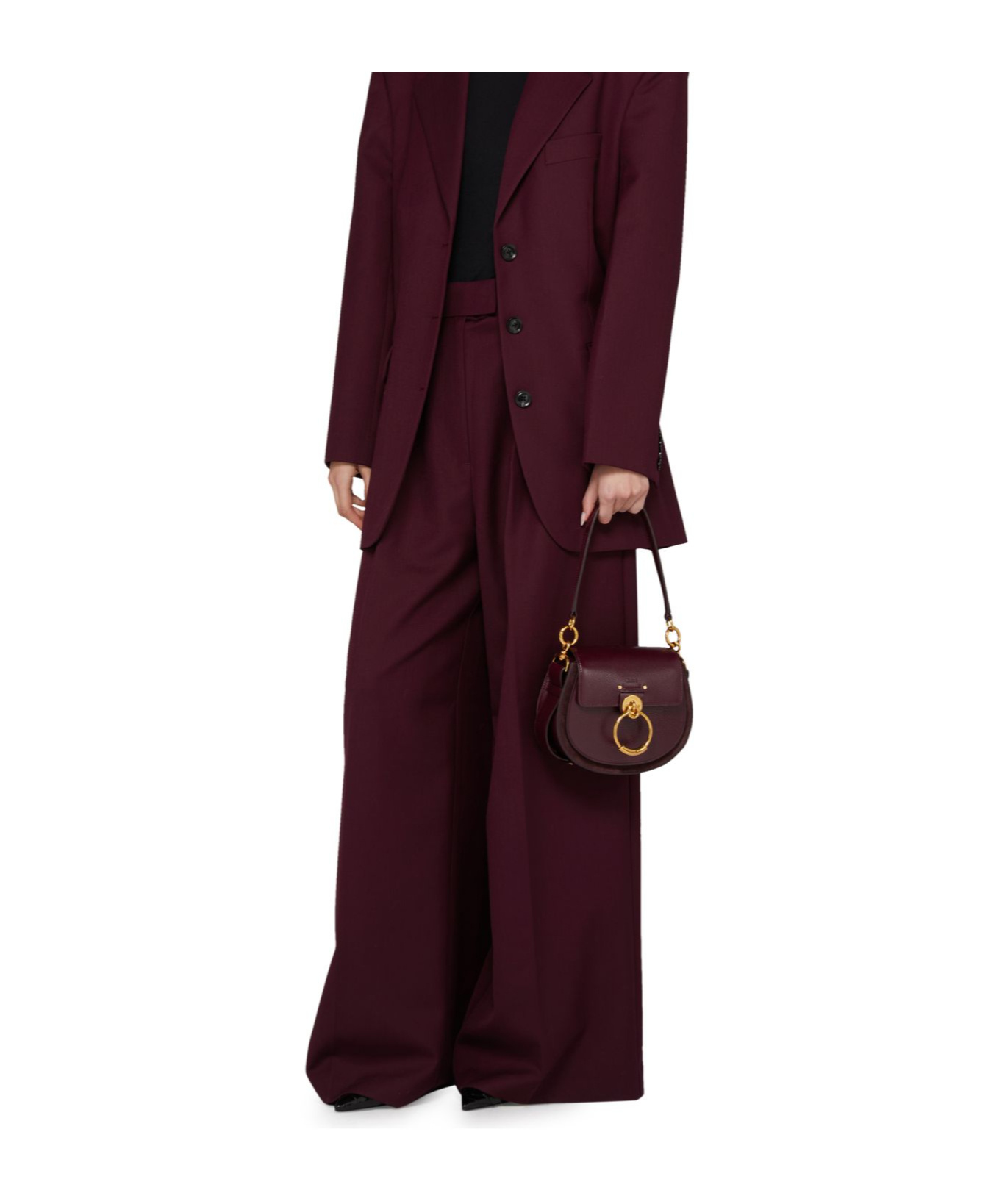 ANINE BING BELT LOOPS SLACKS