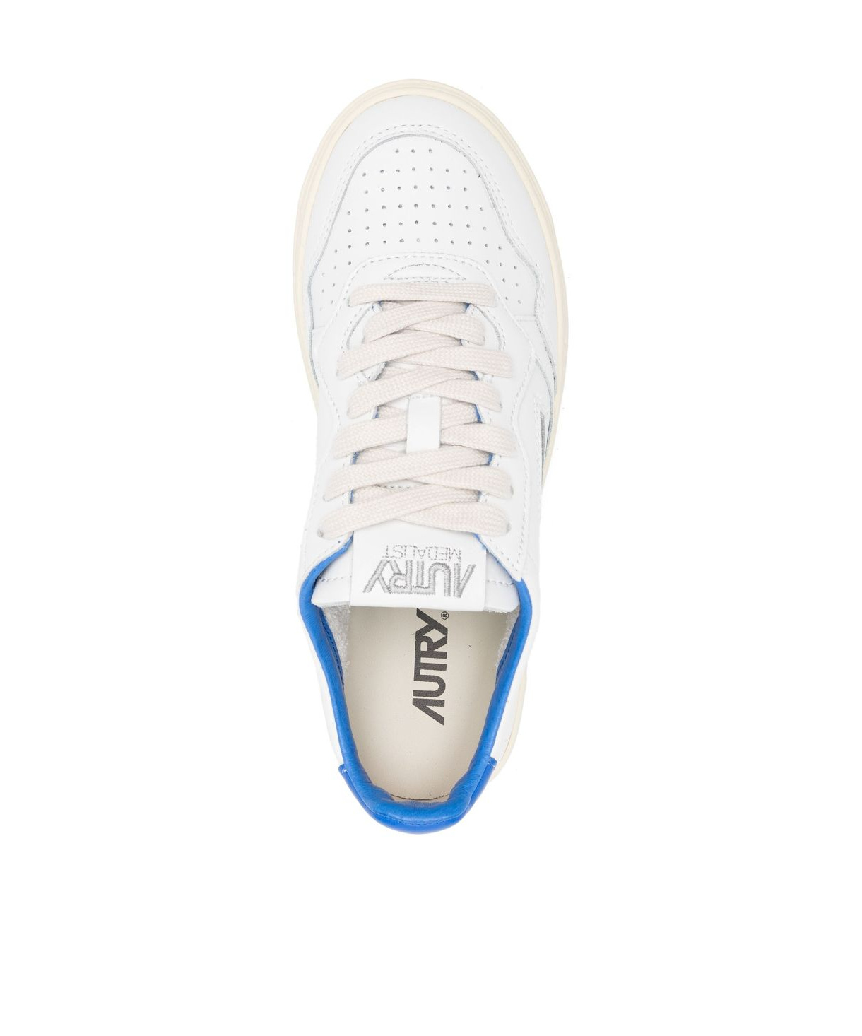 Shop Autry Laced Sneakers In White