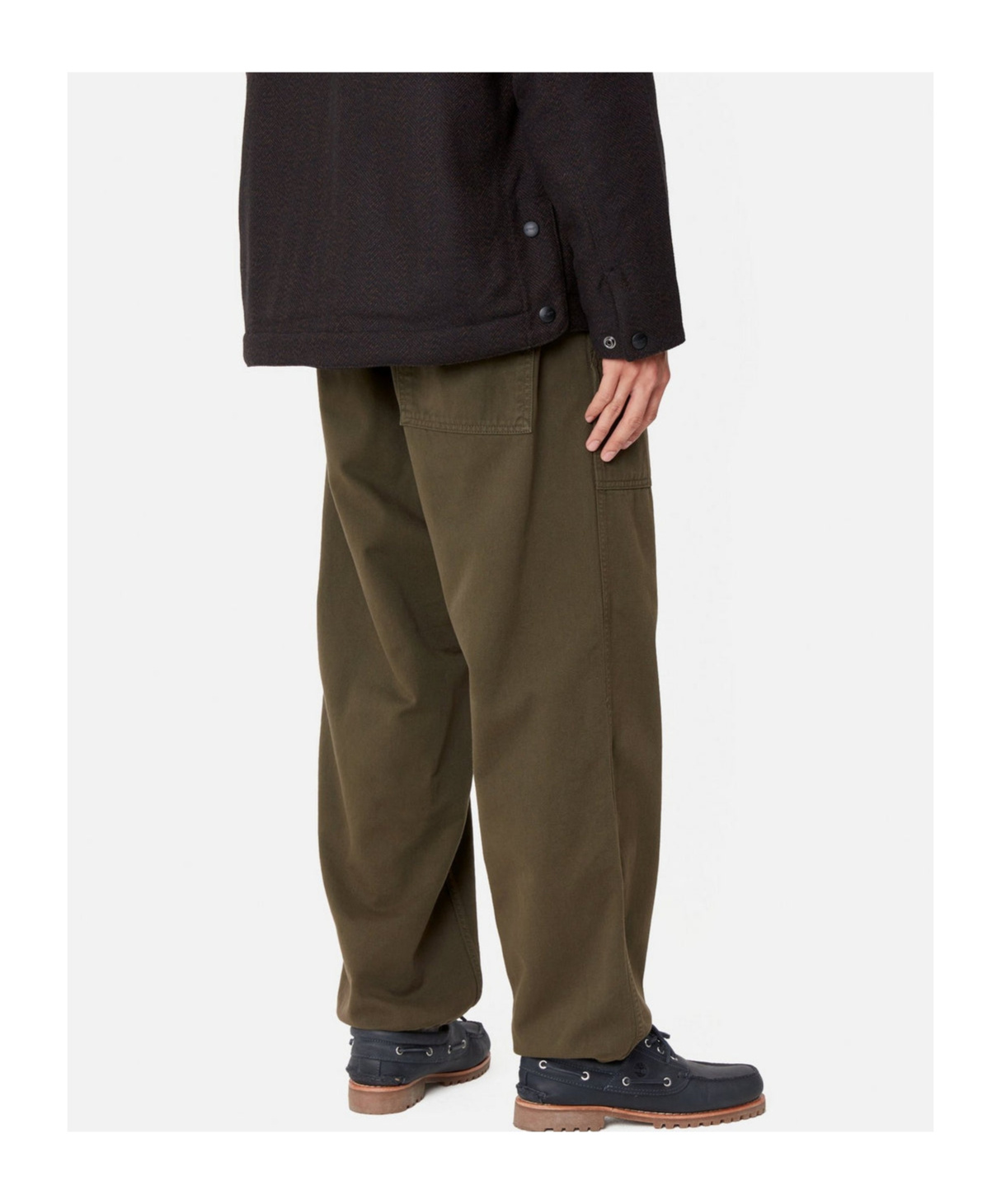 Carhartt Wip Hayworth Pants In Brown