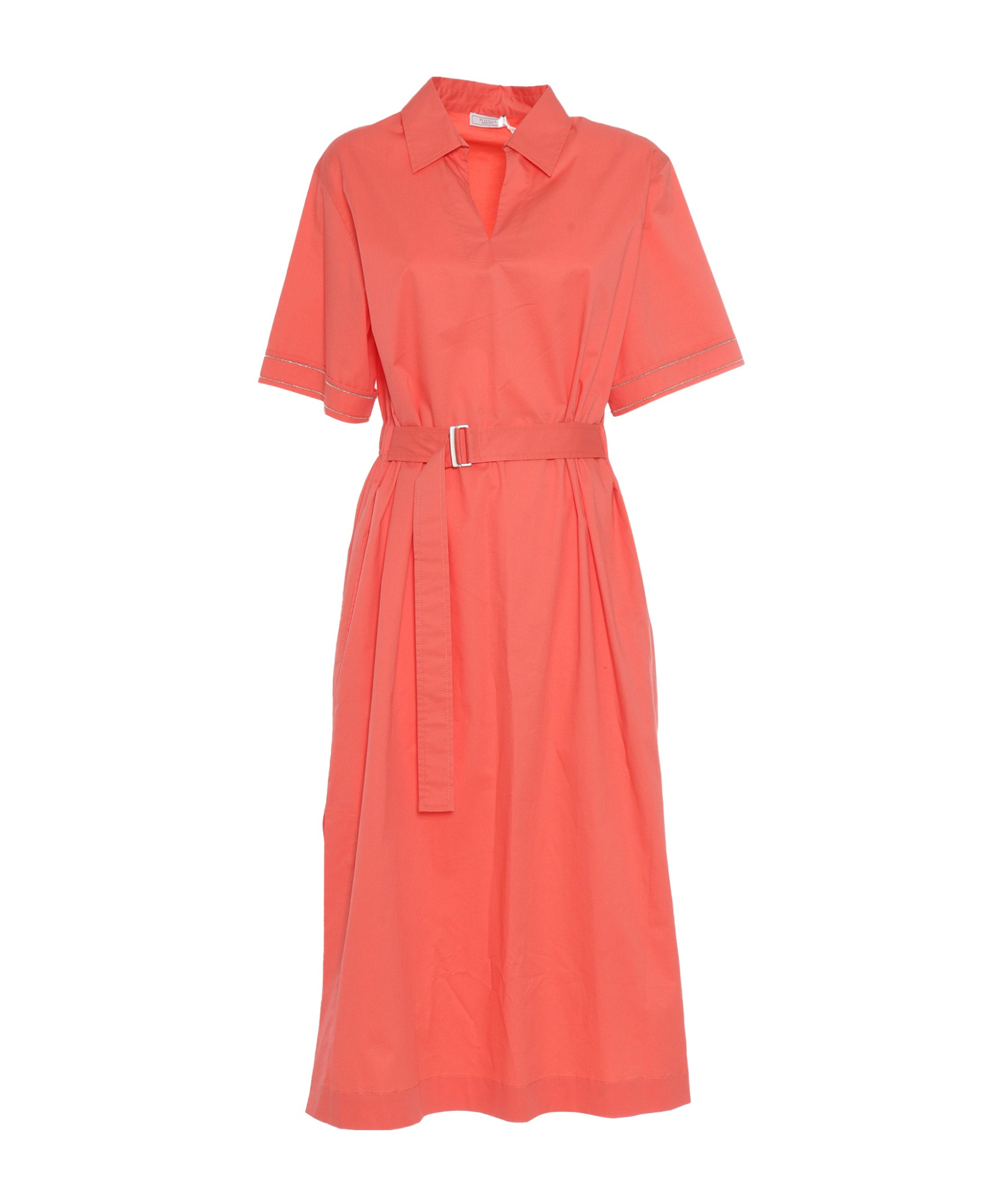 Peserico A Mid-length Dress In Orange