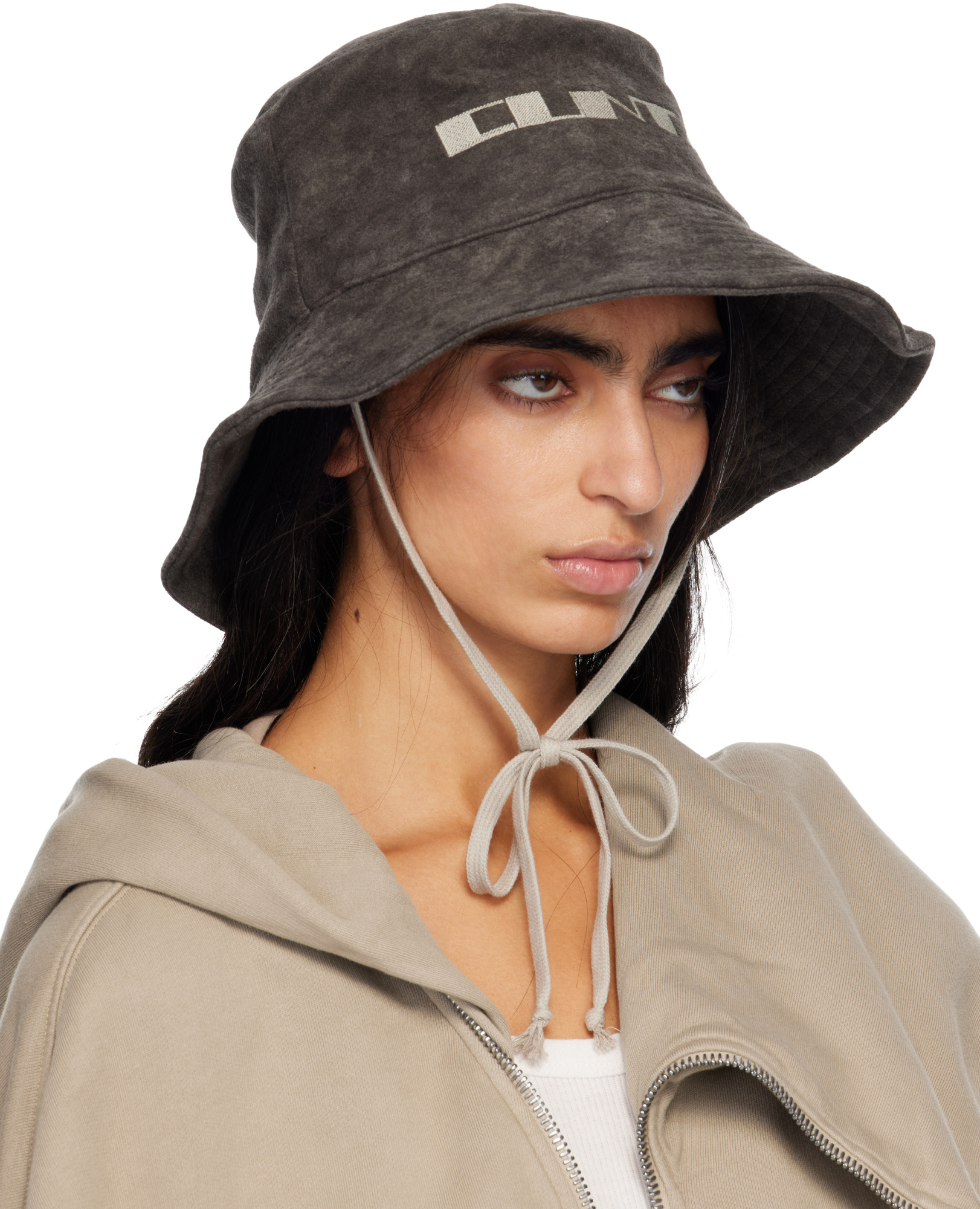 Rick Owens Drkshdw Concordians Gilligan Fisherman's Hat In Brown