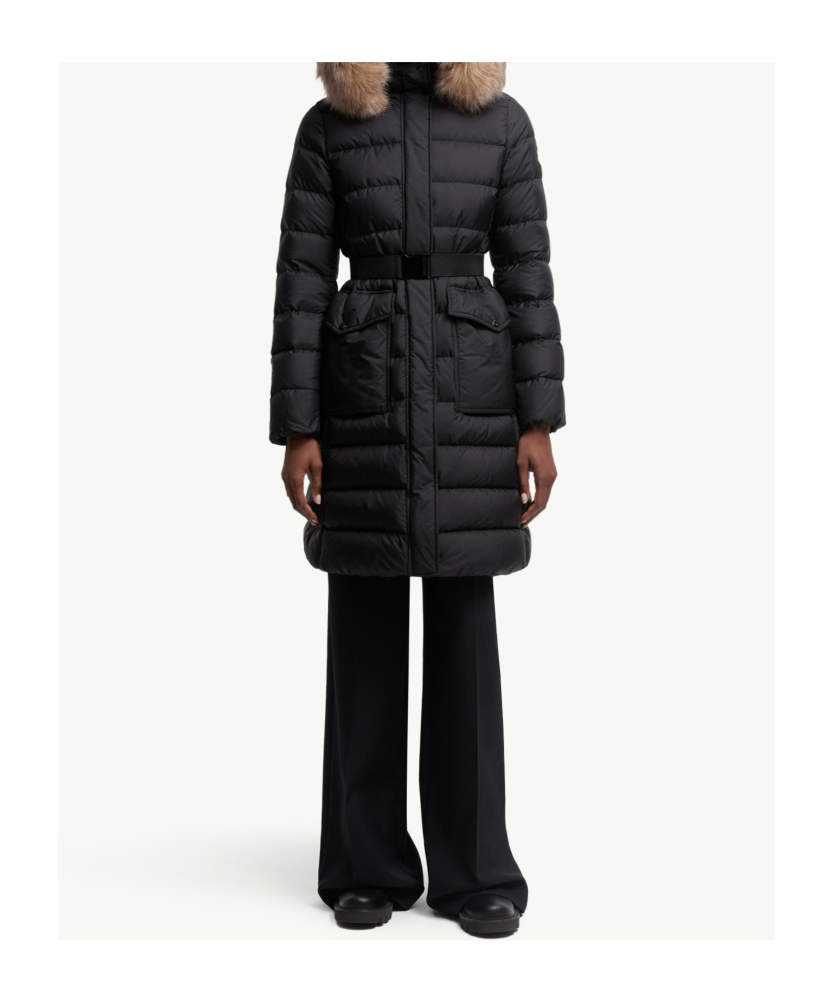 Moncler Khloesse Down Jacket In Black