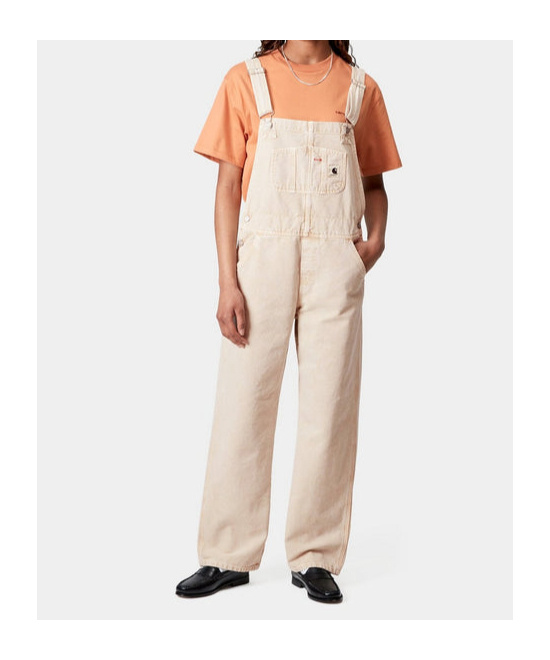 Carhartt Womens Bib Overall Straight In Neutral