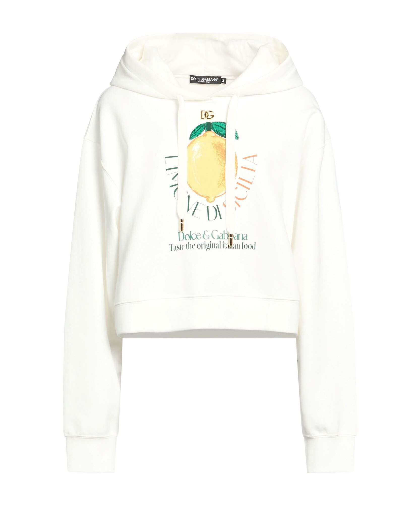 Dolce & Gabbana Printed Sweatshirts In White