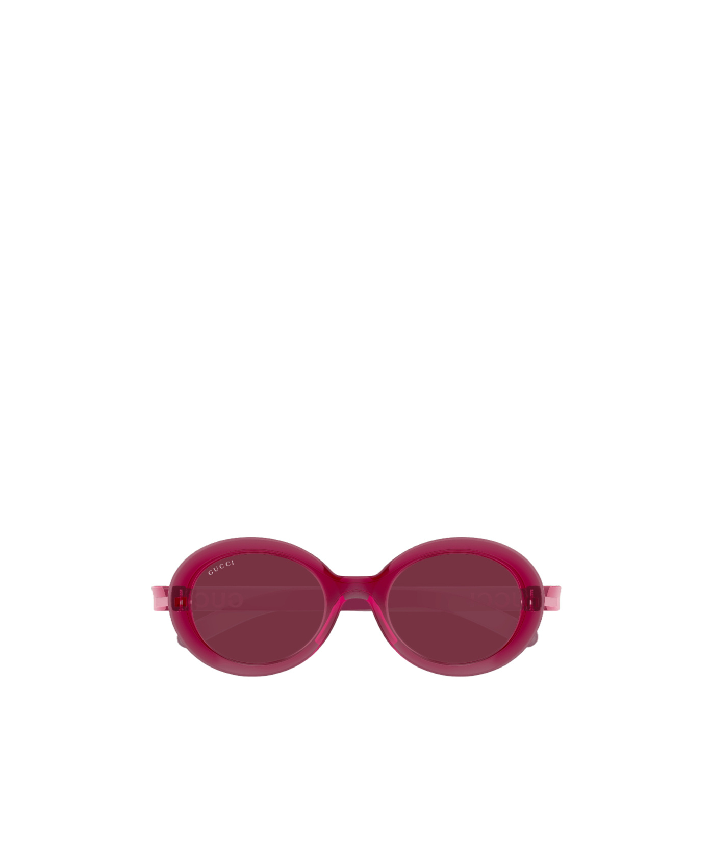Gucci Round-frame Sunglasses In Red