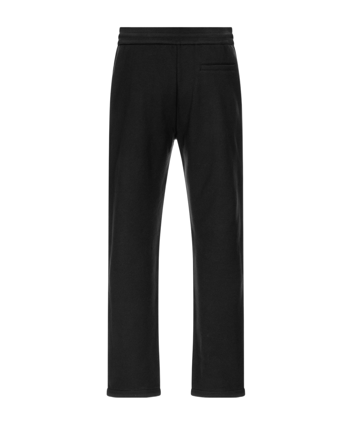 Kiton Long-sleeved Sweatshirt And Pants Set In Black