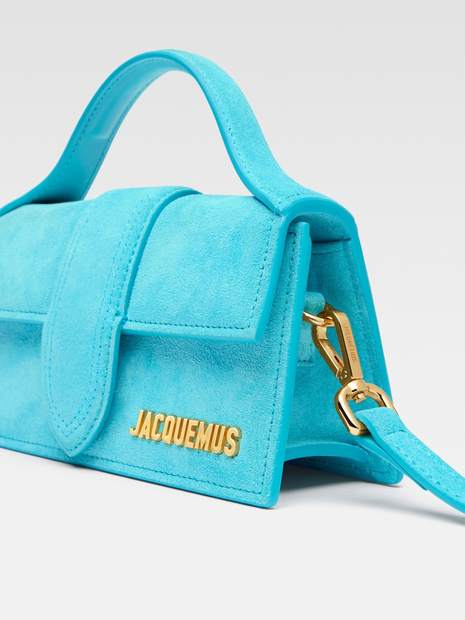 Shop Jacquemus Logo Mini Crossbody Bag In Green