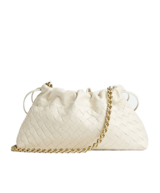 Bottega Veneta Leather Dustbag Shoulder Bag