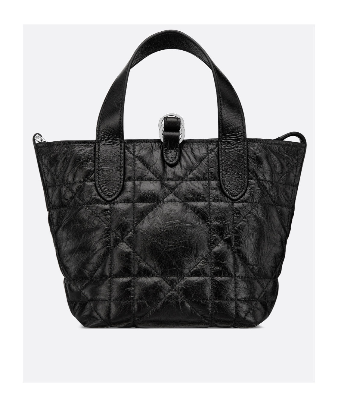 Dior Toujours Vertical Nano Tote Bag In Black
