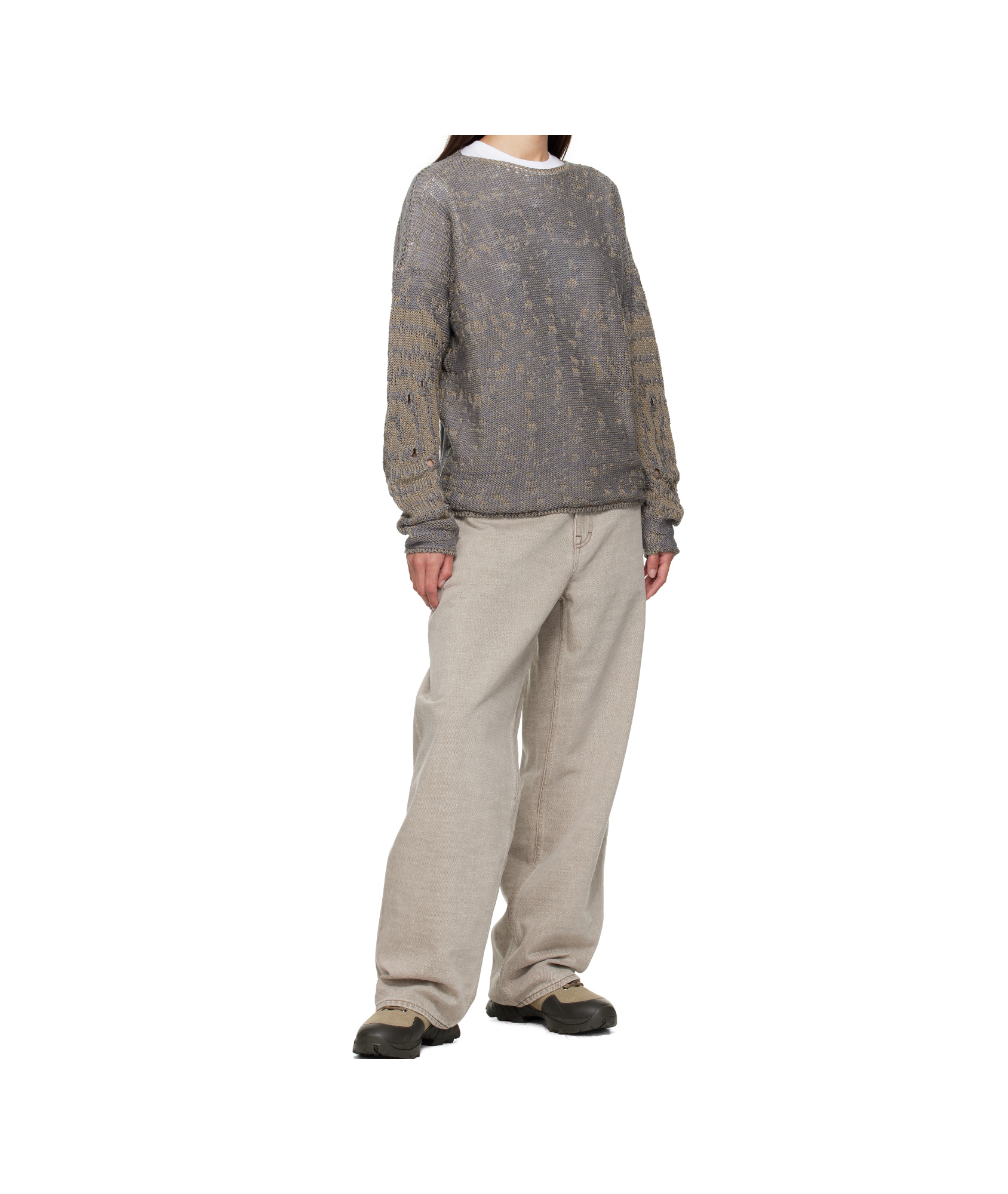 Roa Vortex Sweater In Gray