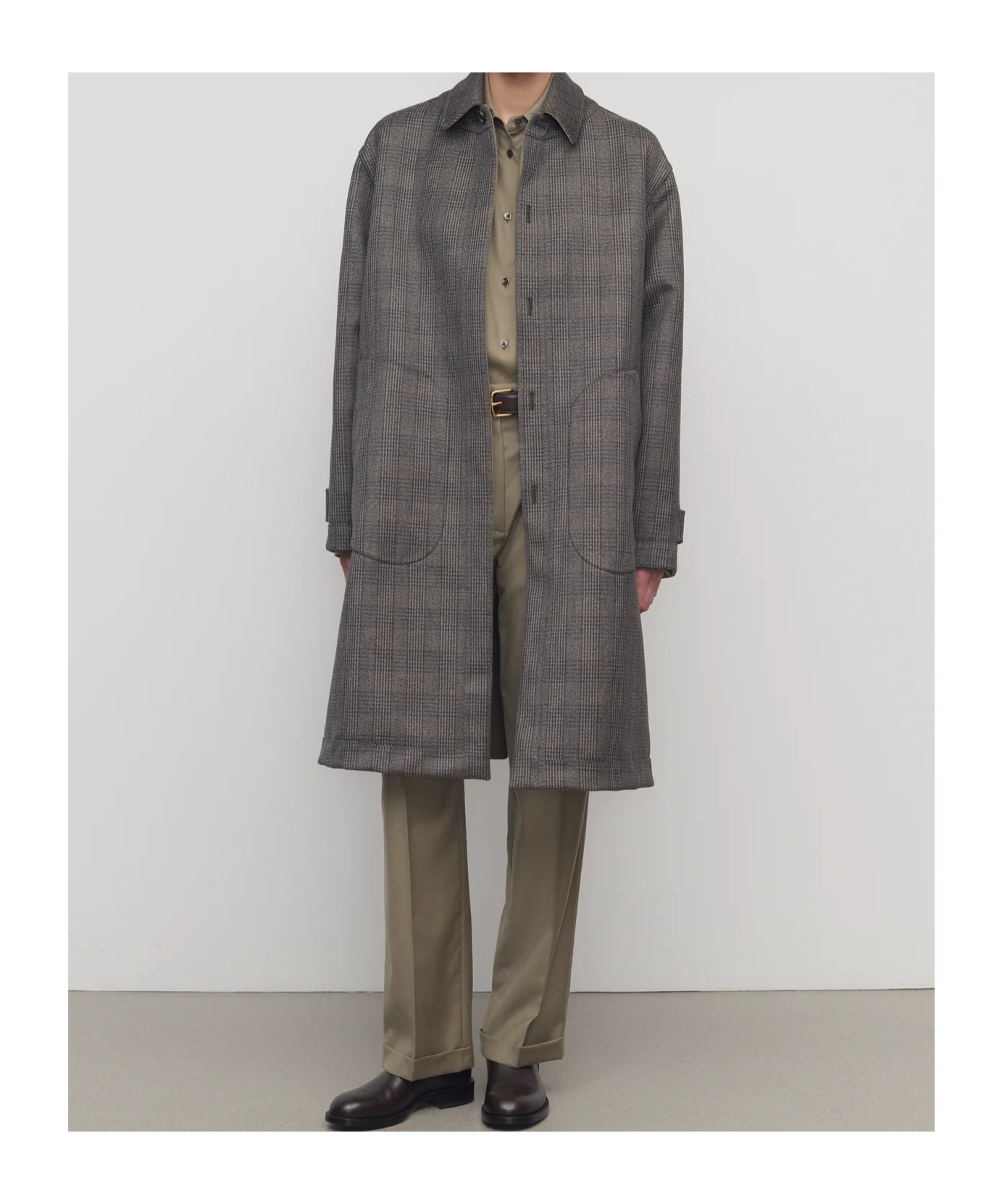 The Row Palomar Coat In Black