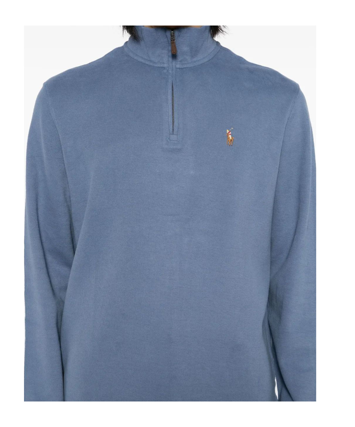 Polo Ralph Lauren Long Sleeves Sweater In Light Blue