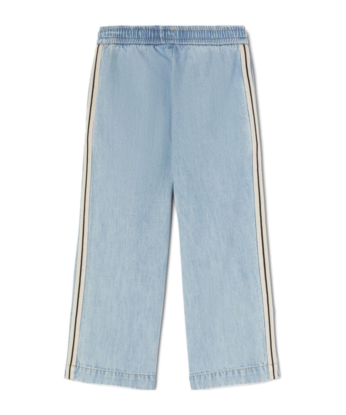 Palm Angels Drawstring Jeans In Blue