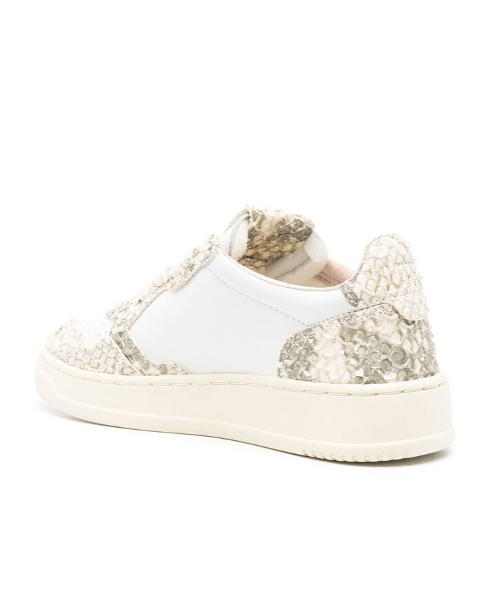 Autry Laced Sneakers In White