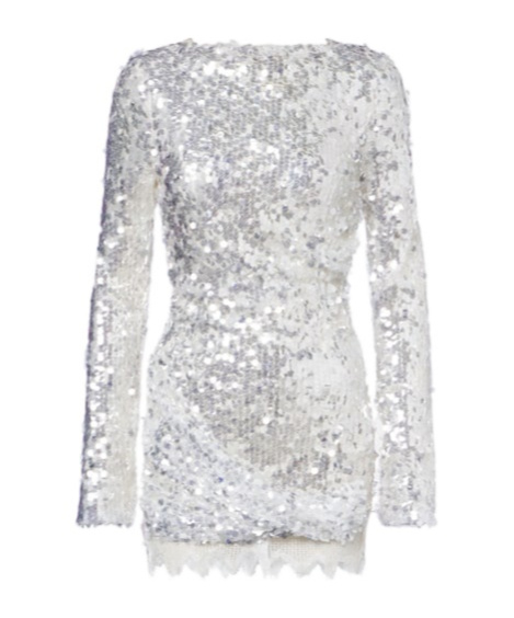 Christopher Esber Long Sleeve Dress In White