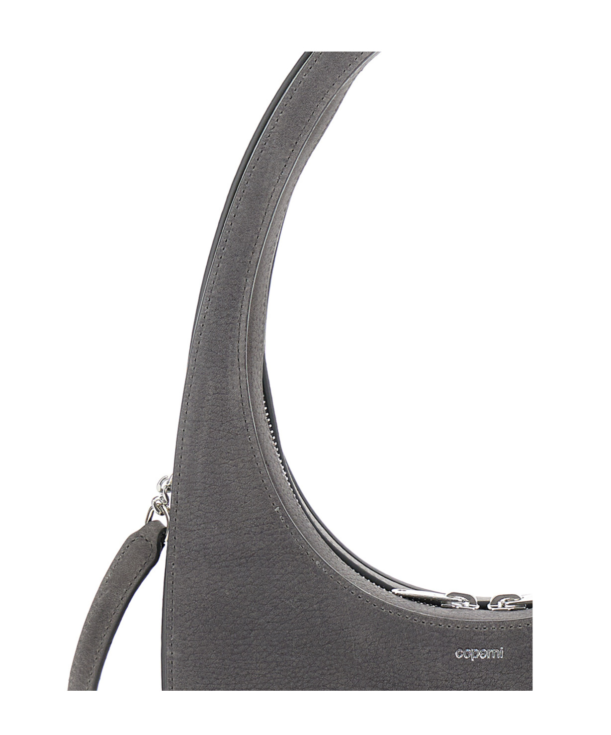 Shop Coperni Swipe Zip-up Crossbody Bag In Black