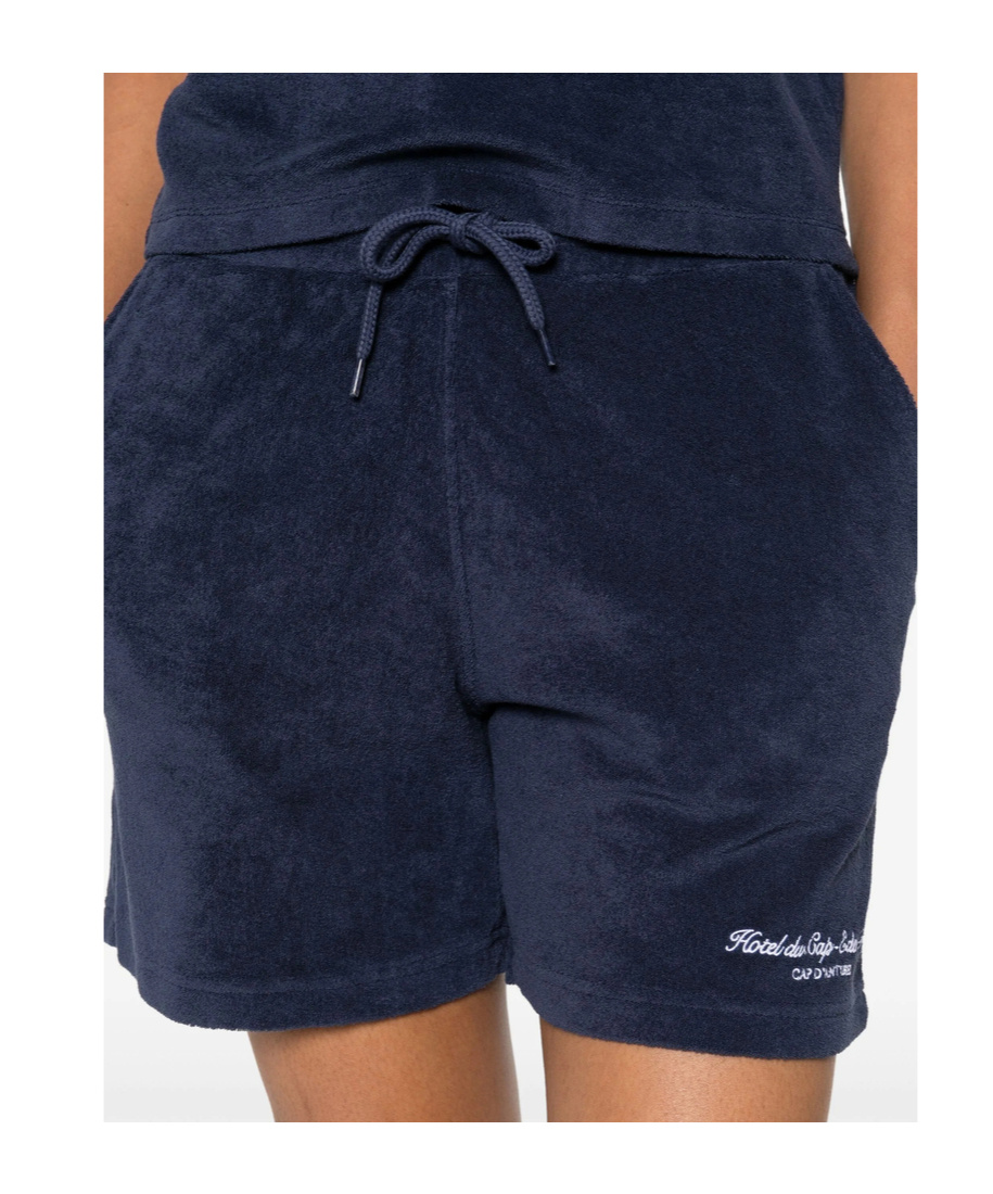 Sporty And Rich Drawstring Shorts In Blue