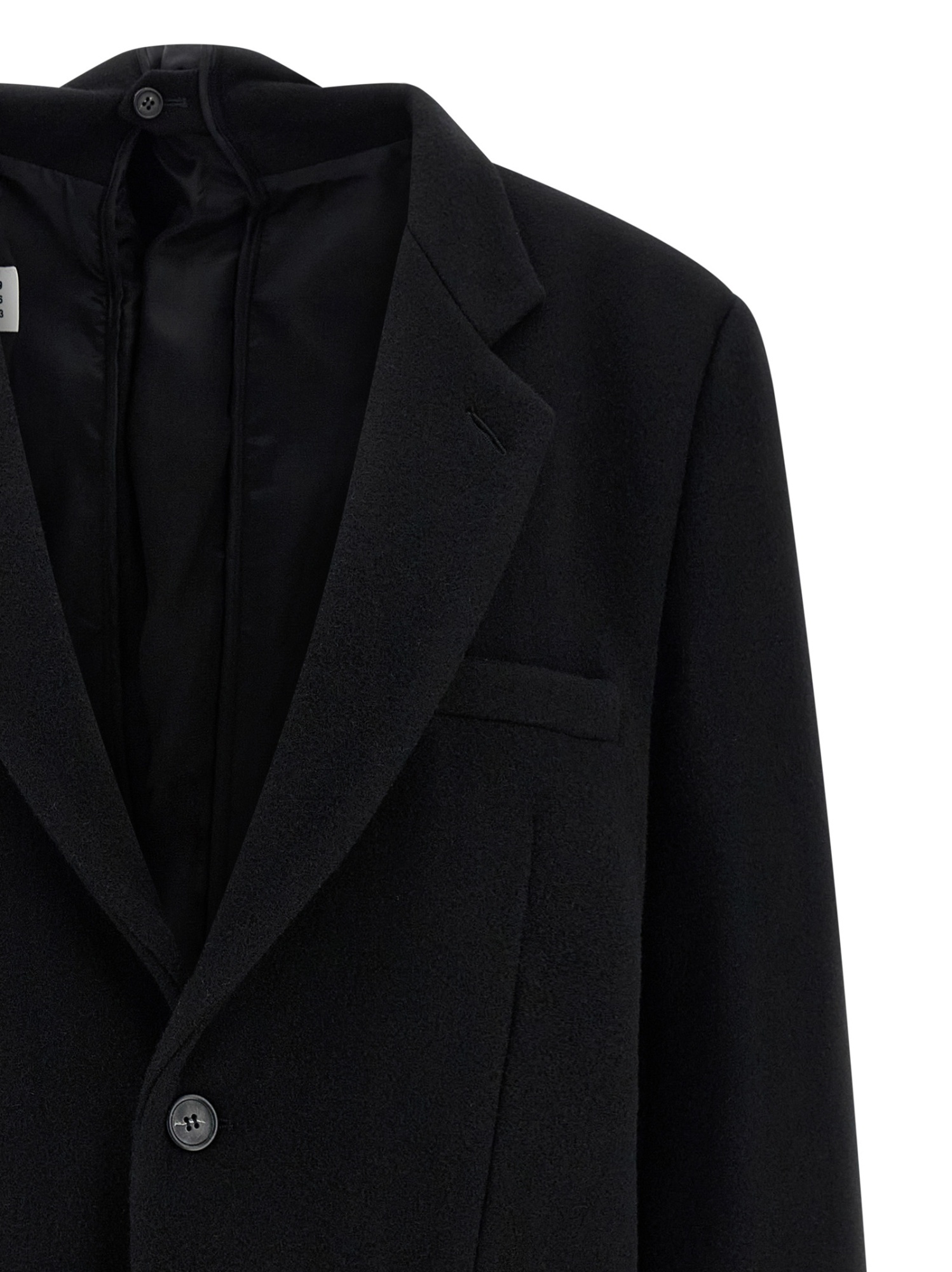 Mm6 Maison Margiela Single-breasted Blazer In Black