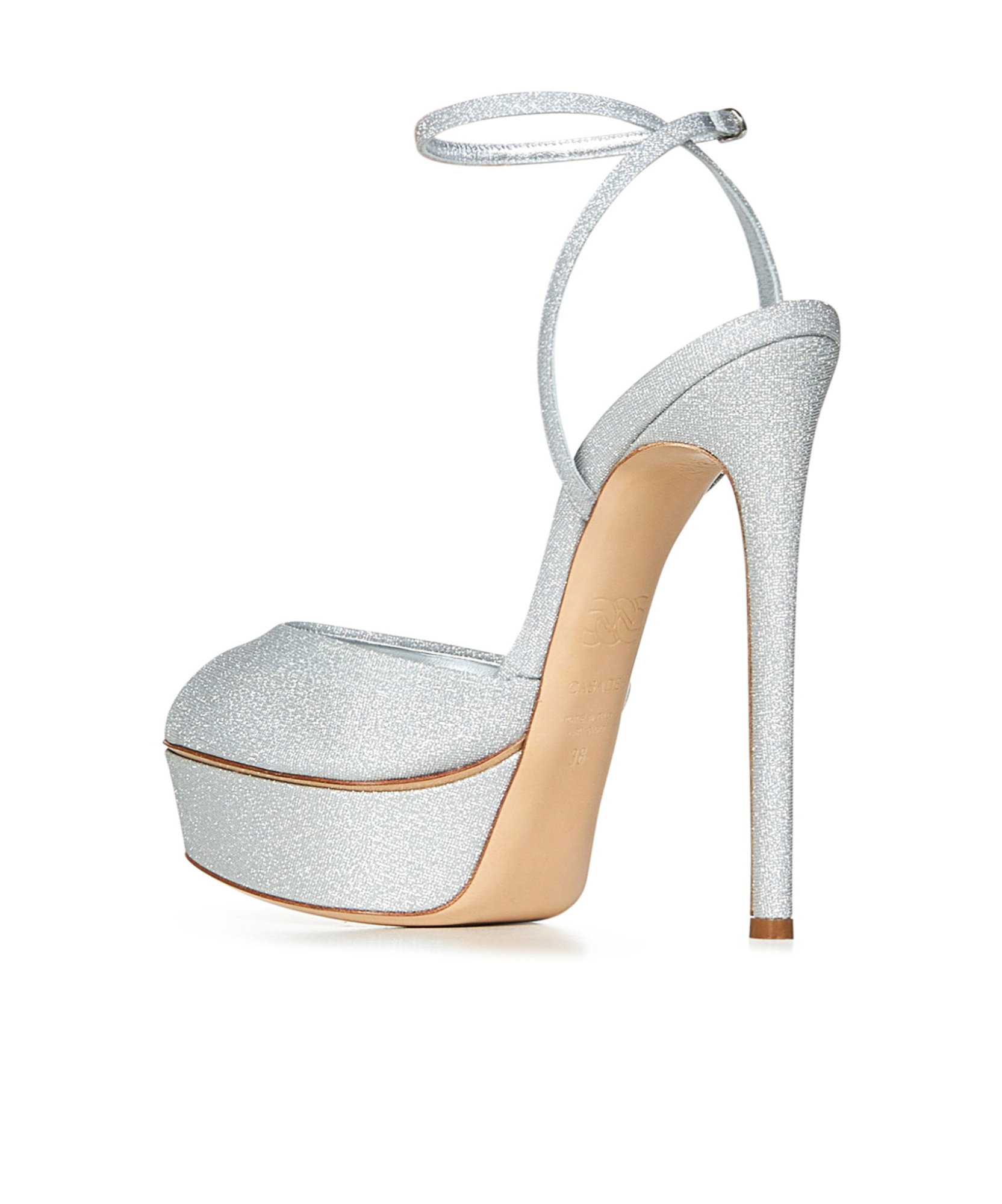 Casadei 140mm Flora Jolly Sandals In White