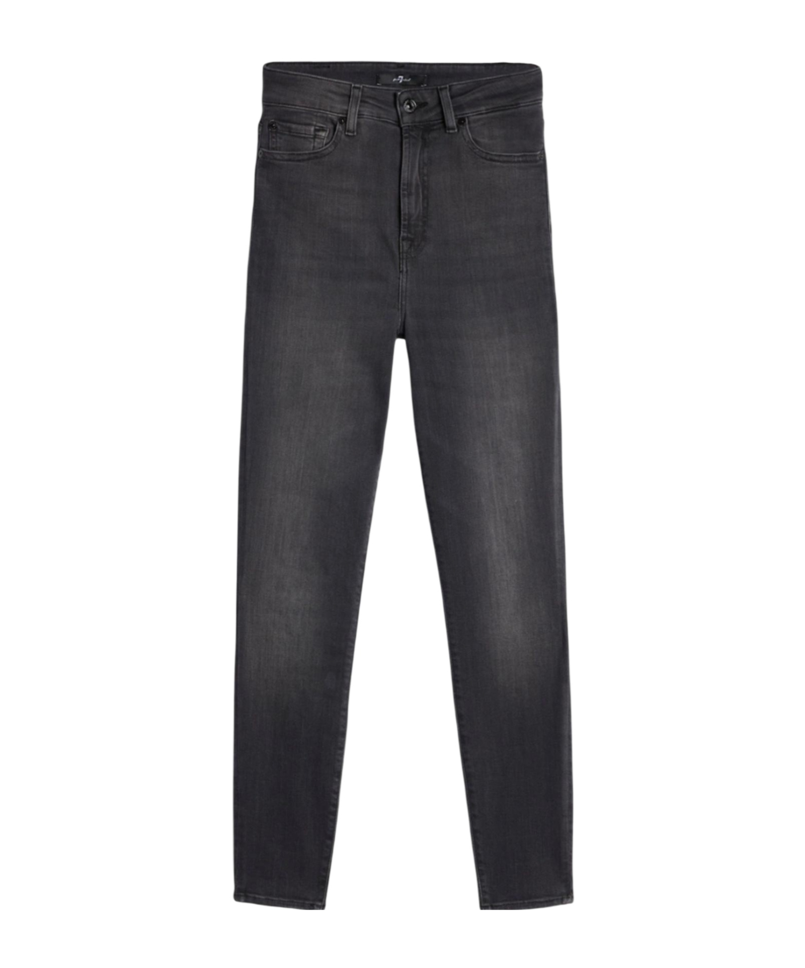 7 For All Mankind Waistband Jeans With Belt Loops In Blue