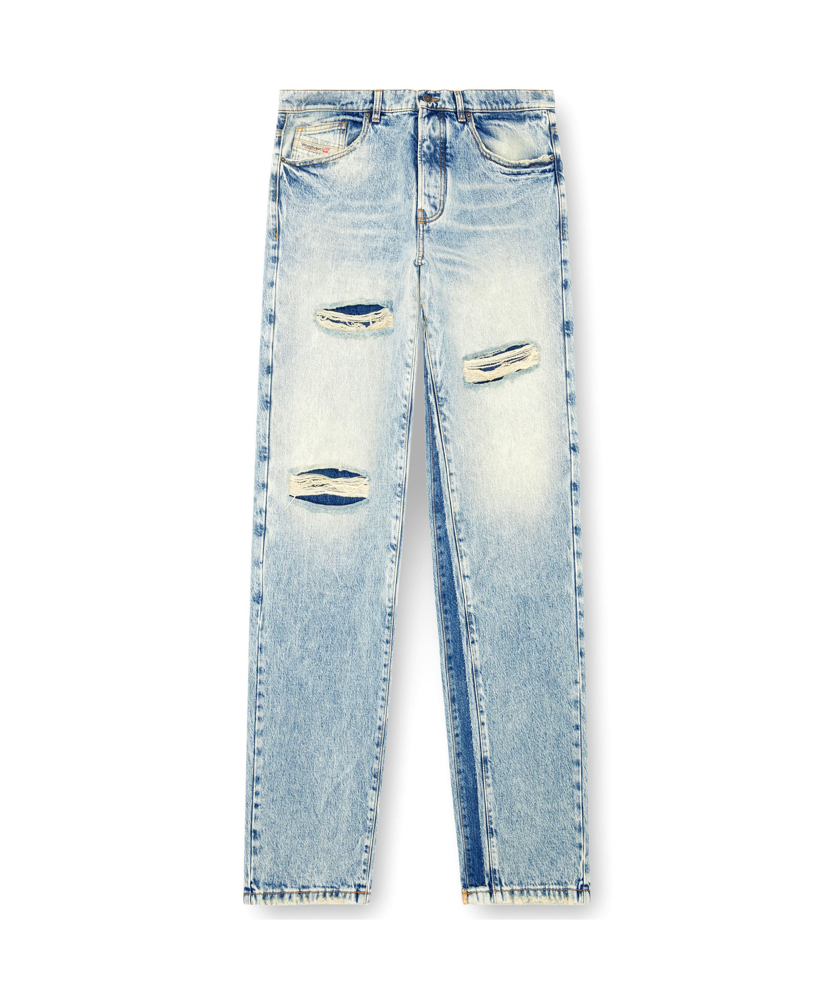 Shop Diesel D-fire Straight-leg Jeans In White