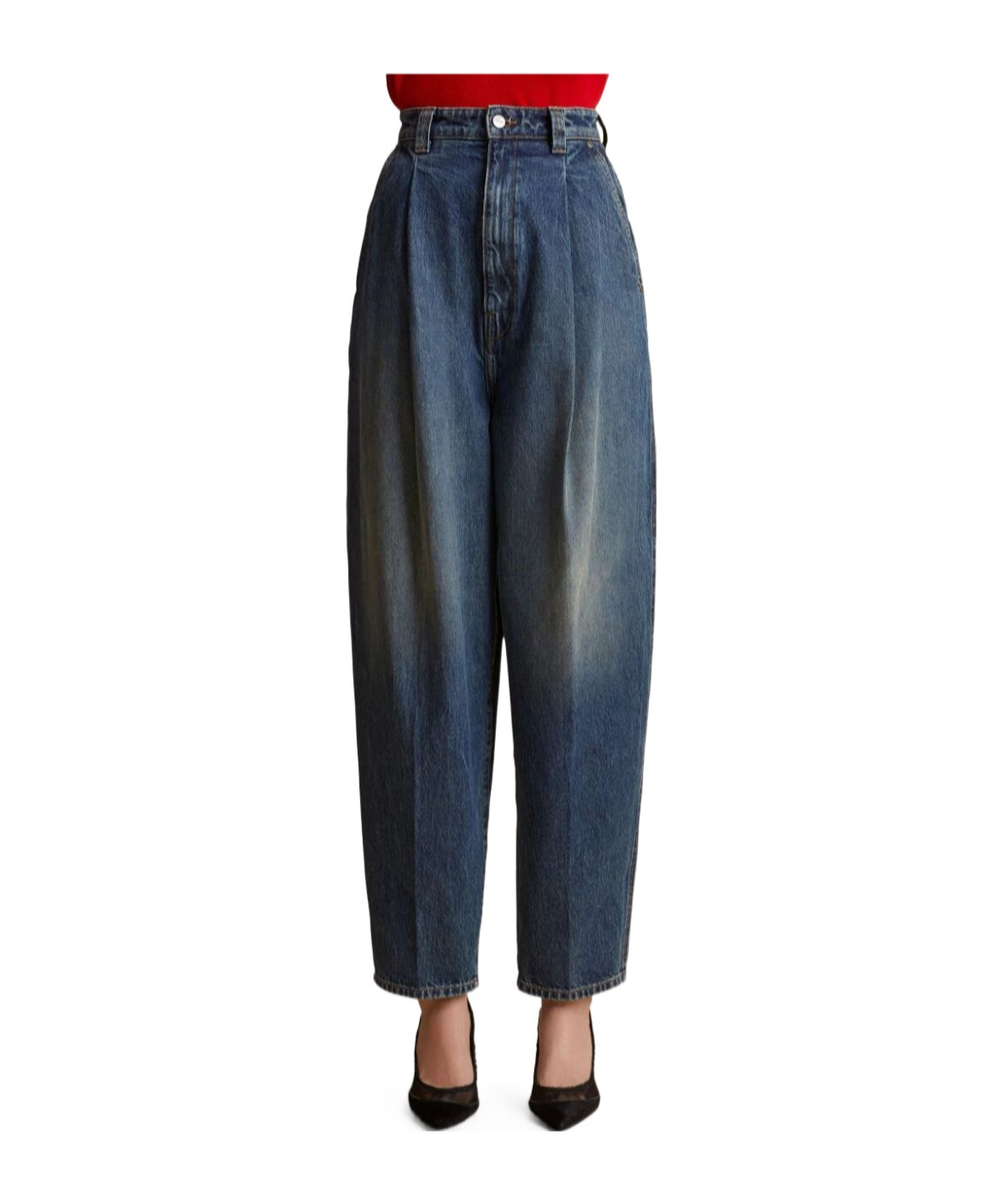 KHAITE THE ASHFORD TAPERED JEANS