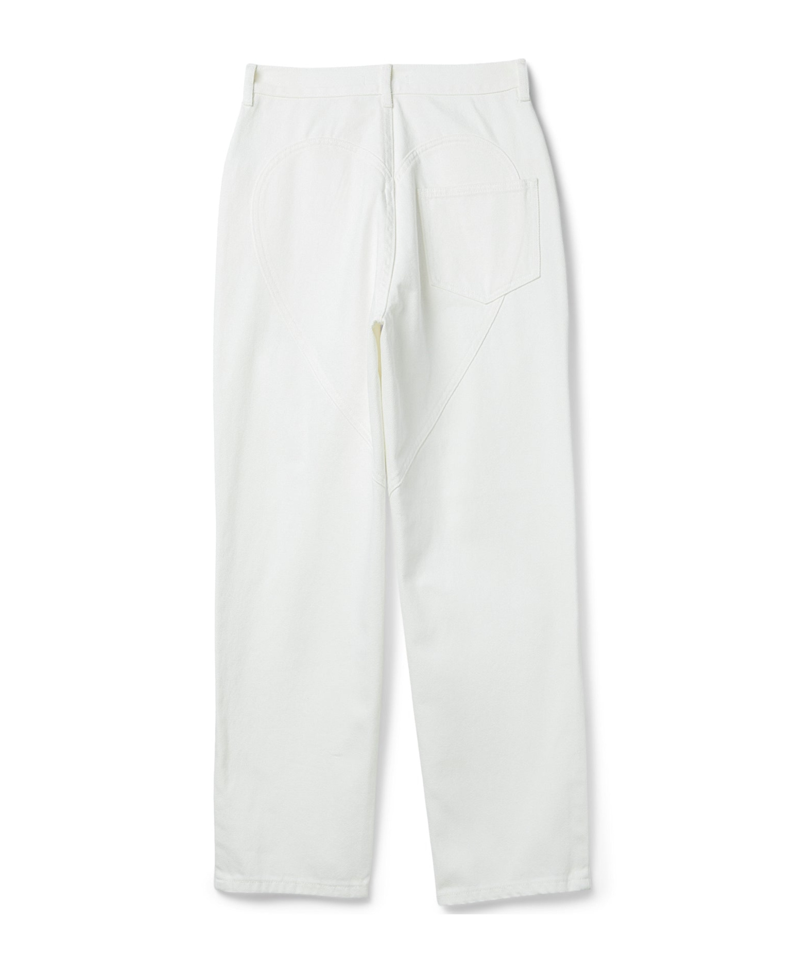 Shop Area Crystal-embellished Jeans In White