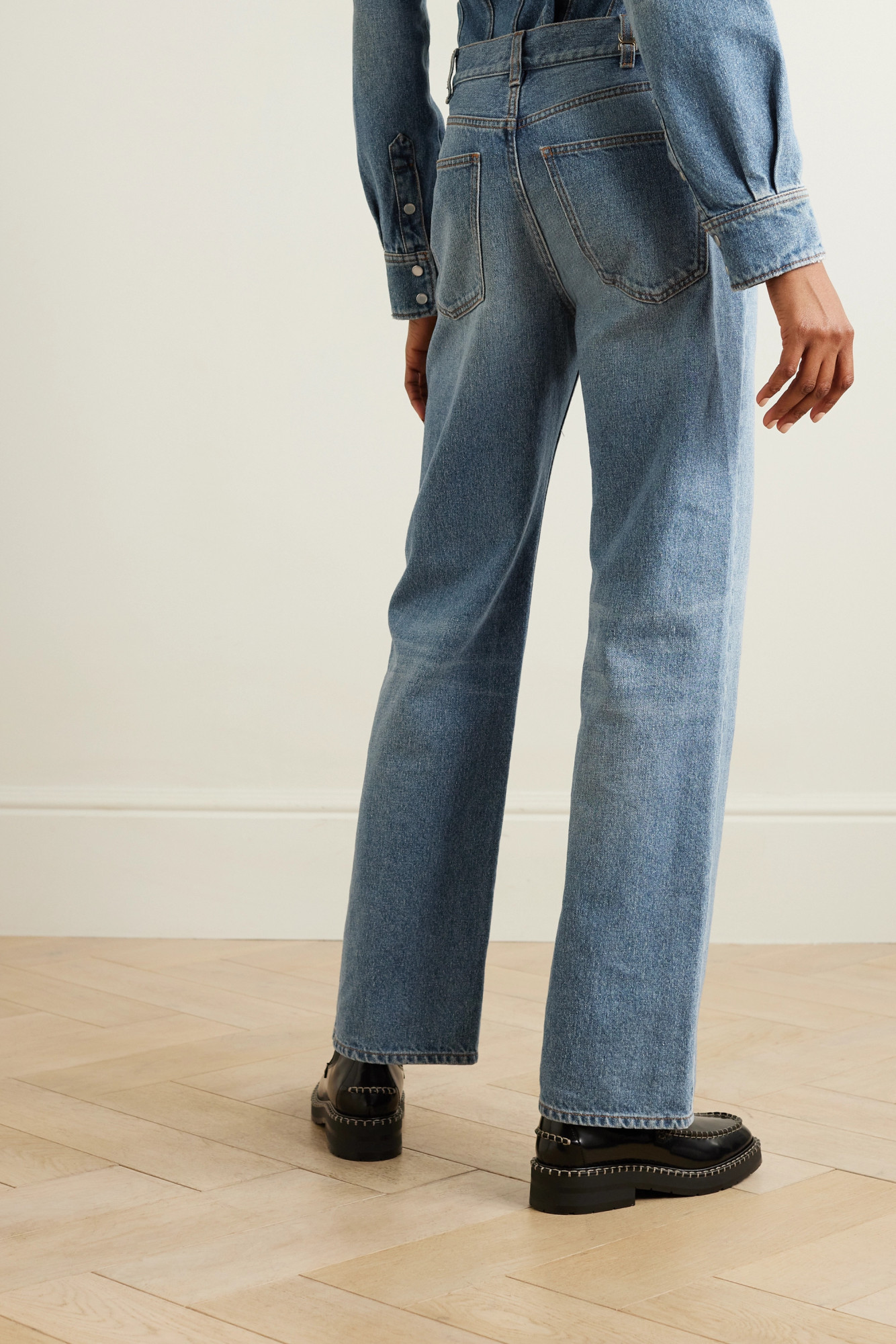 Chloé Boyfriend Jeans - Women's - Cotton/hemp In Blue