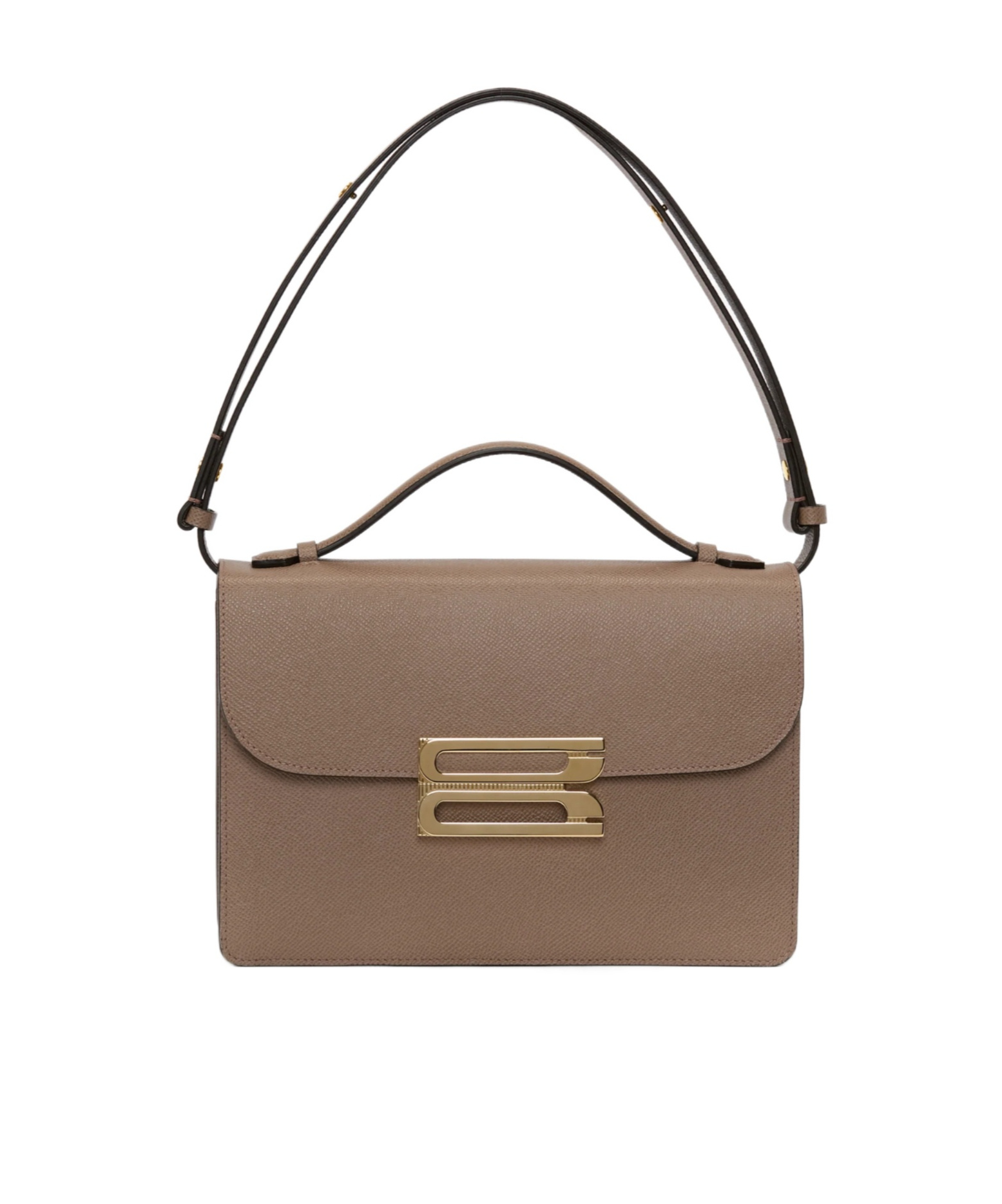 Victoria Beckham Dorian Tote Bag In Brown