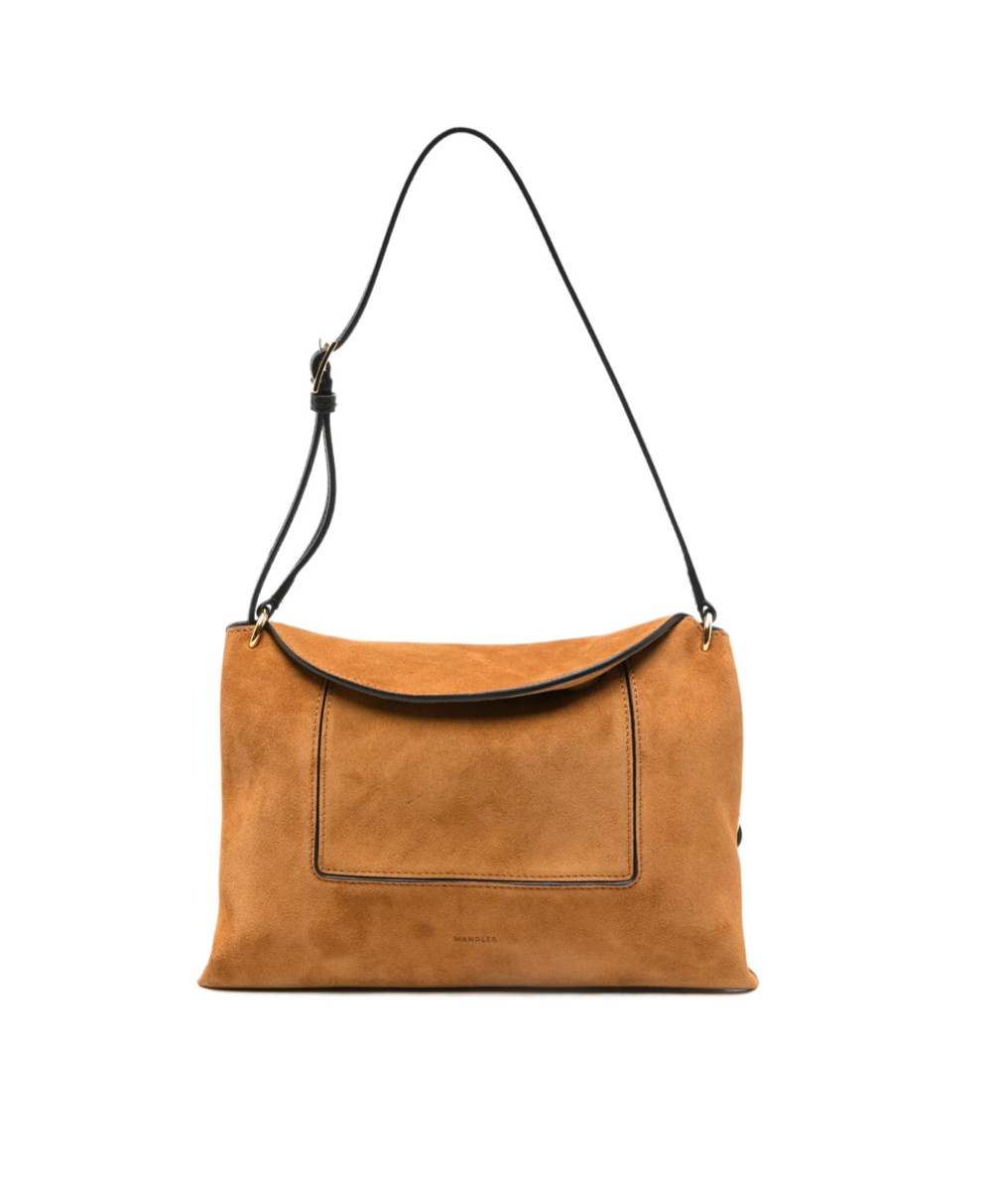 Wandler Shoulder Bags With Suede Finish And Adjustable Strap