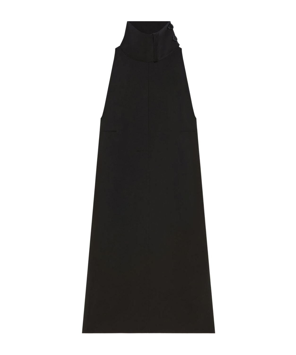 Courrèges Courregès Dress Scarf Mockneck In Black