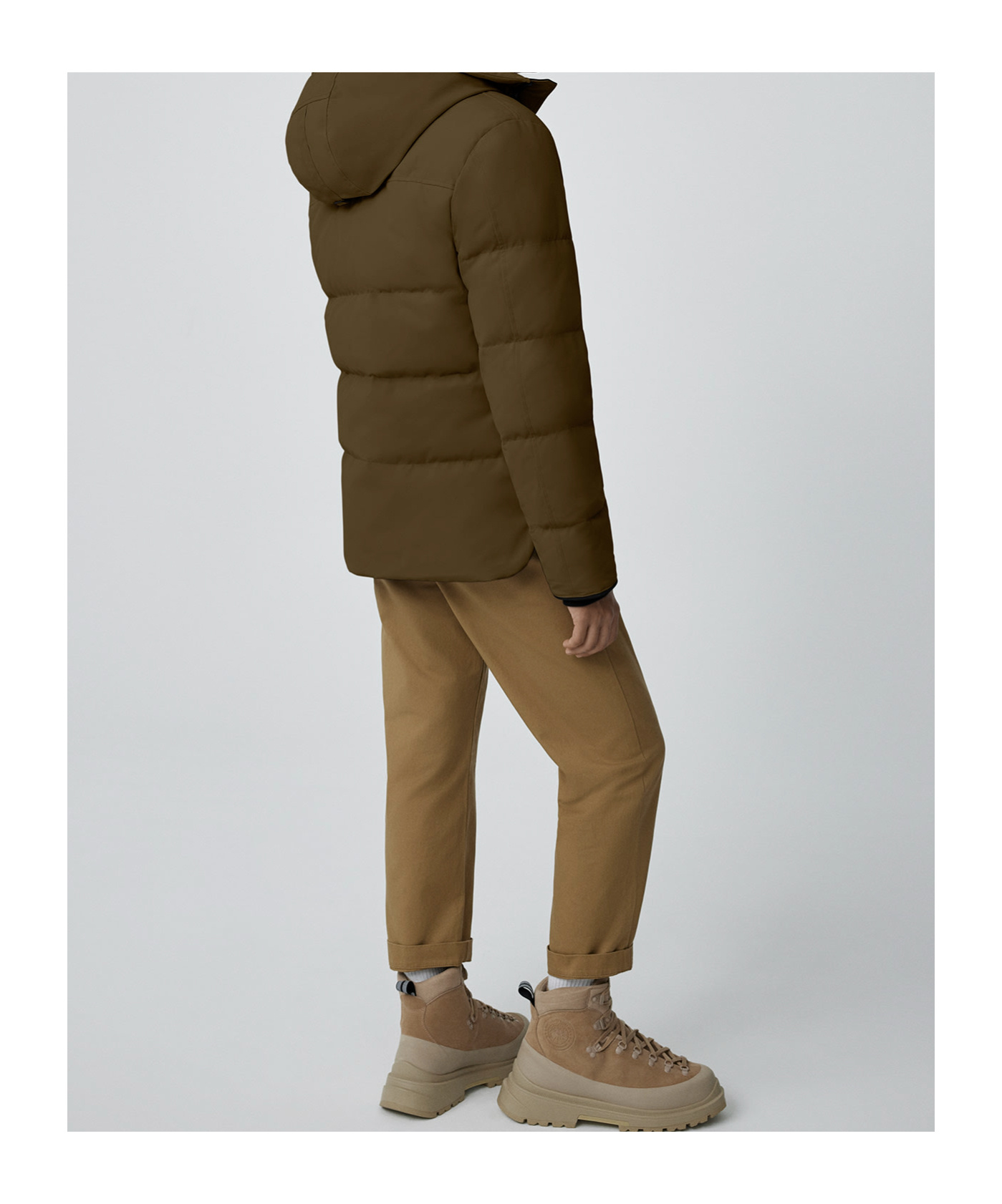 Shop Canada Goose Macmillan Padded Jacket In Green