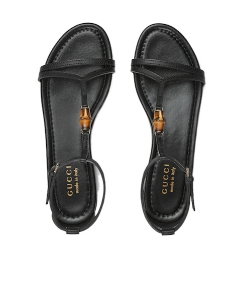 Gucci Women's Sandal With Bamboo Detail