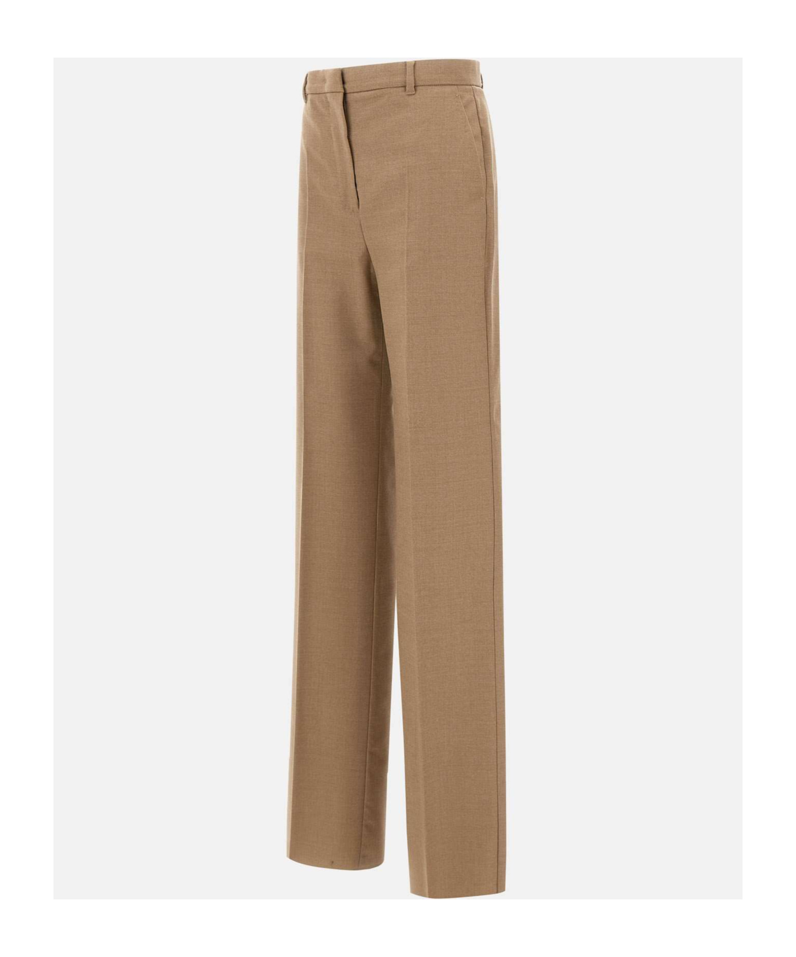 Max Mara Rauche Wide-leg Trousers In Brown