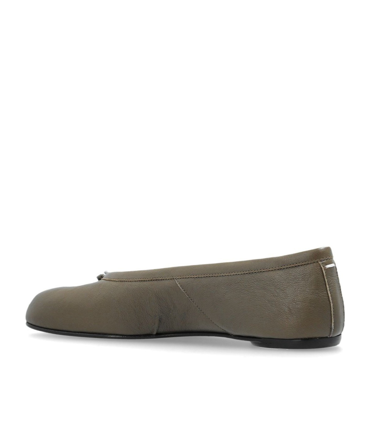 Maison Margiela Tabi Ballet Flats In Gray