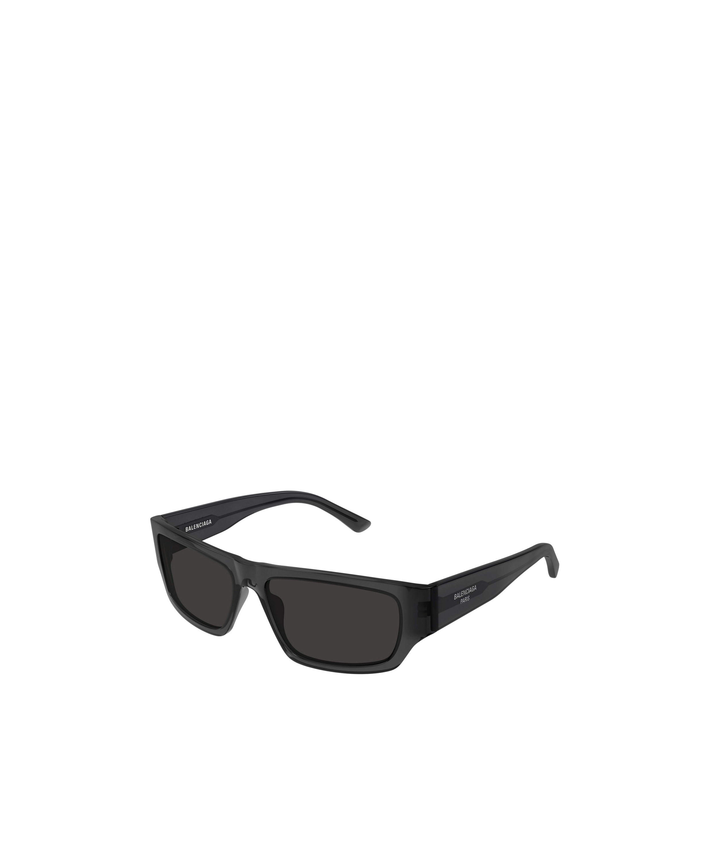 Balenciaga Eyewear Rectangular Frame Sunglasses In Black