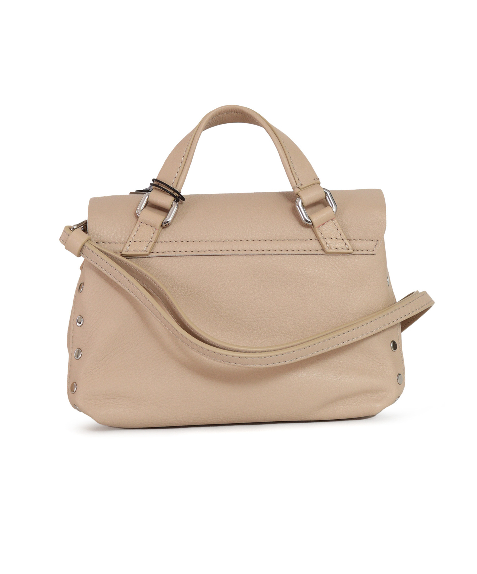 Zanellato Flip Shoulder Bag In Nude