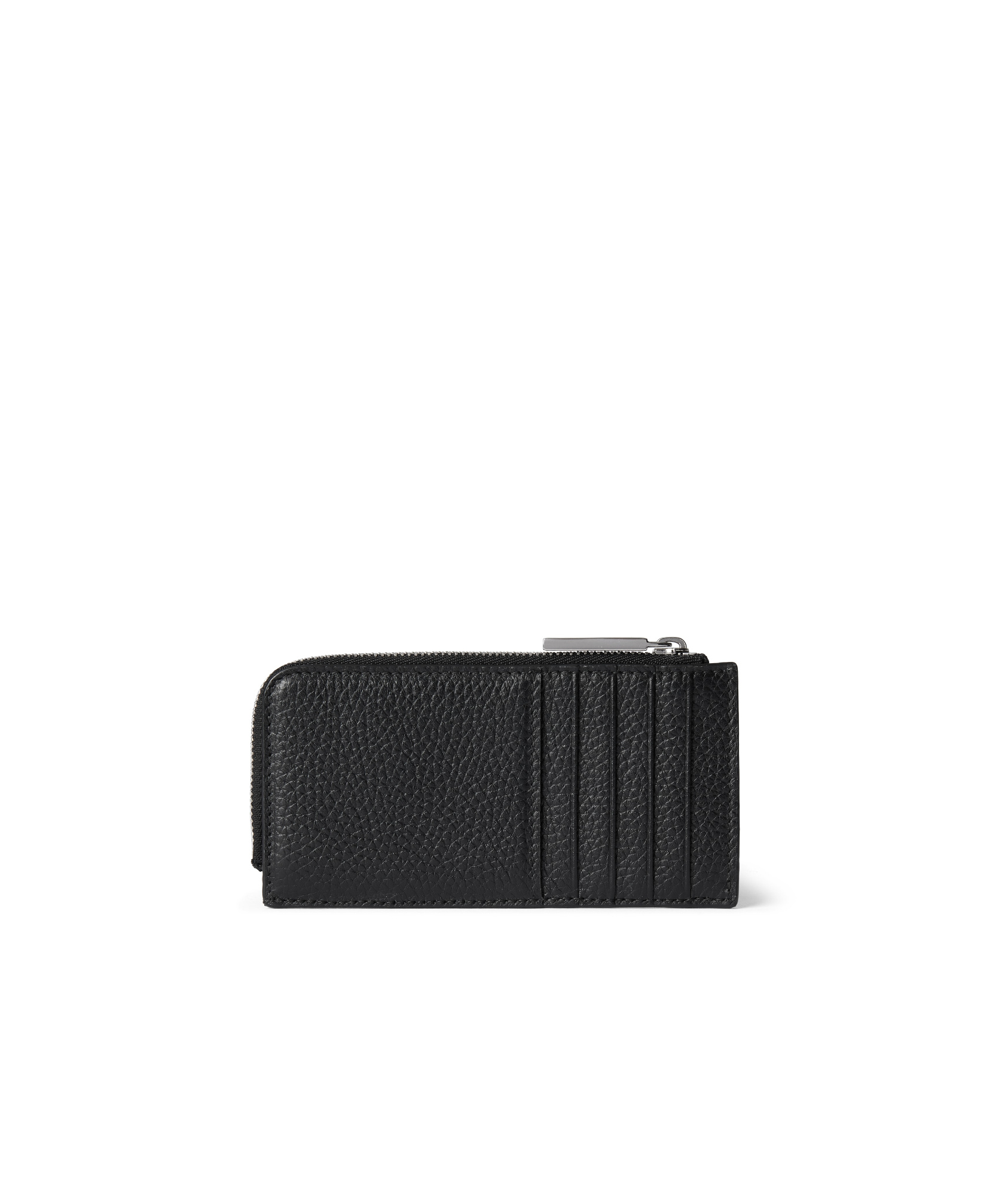 Gucci Logo-lettering Leather Wallet In Black
