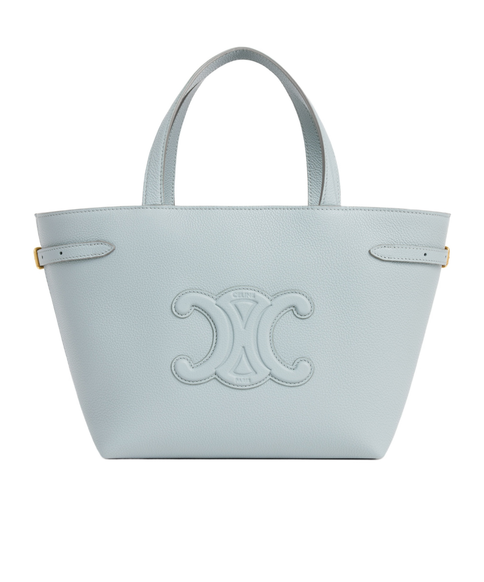 Celine Mini Half Moon Shoulder Bag In Green