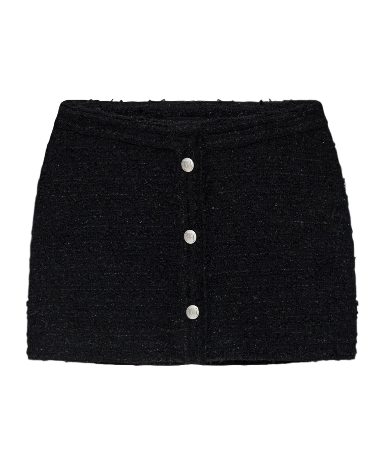 Misbhv Tweed Skirt In Black