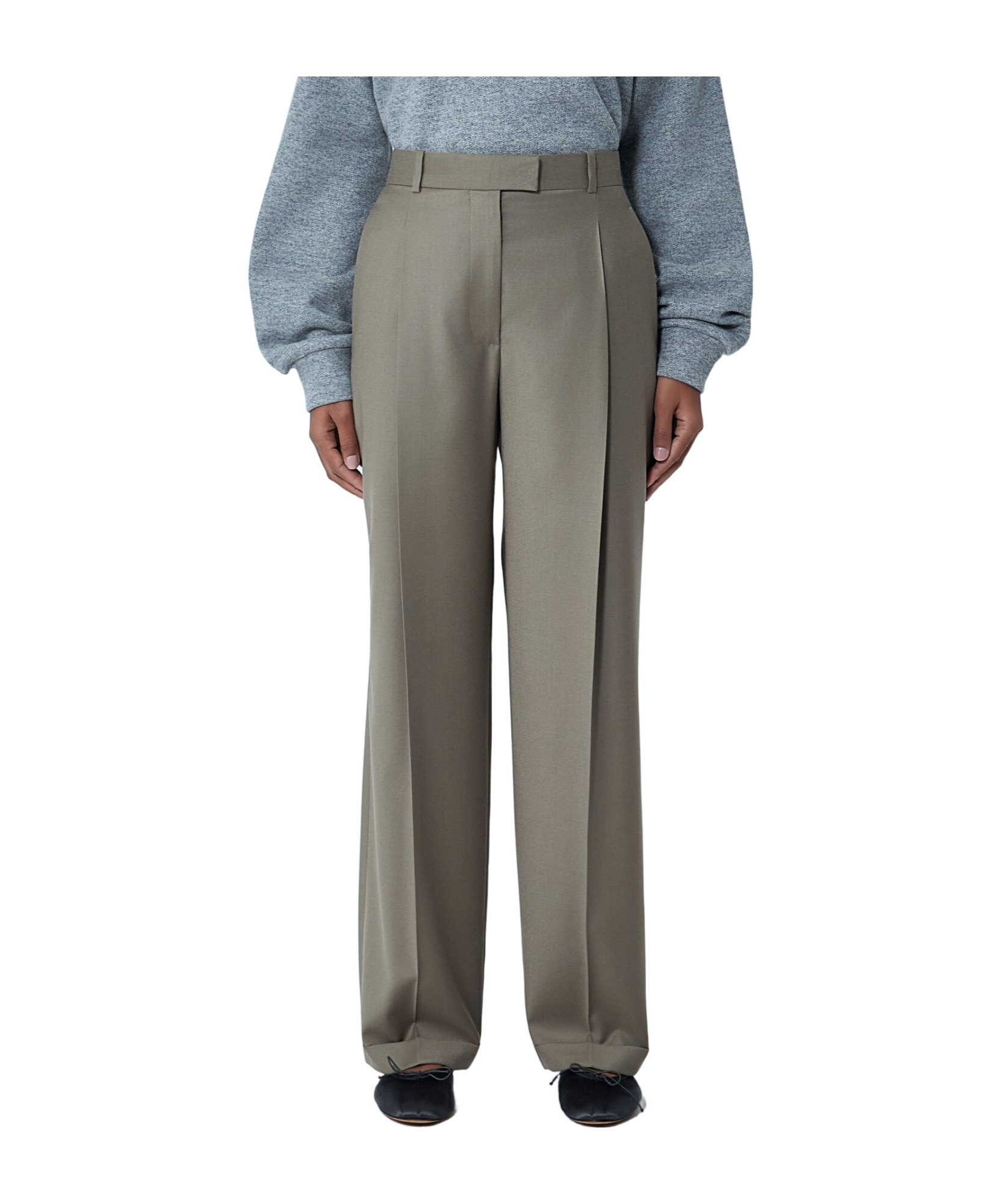 The Row Sorina Pants In Gray