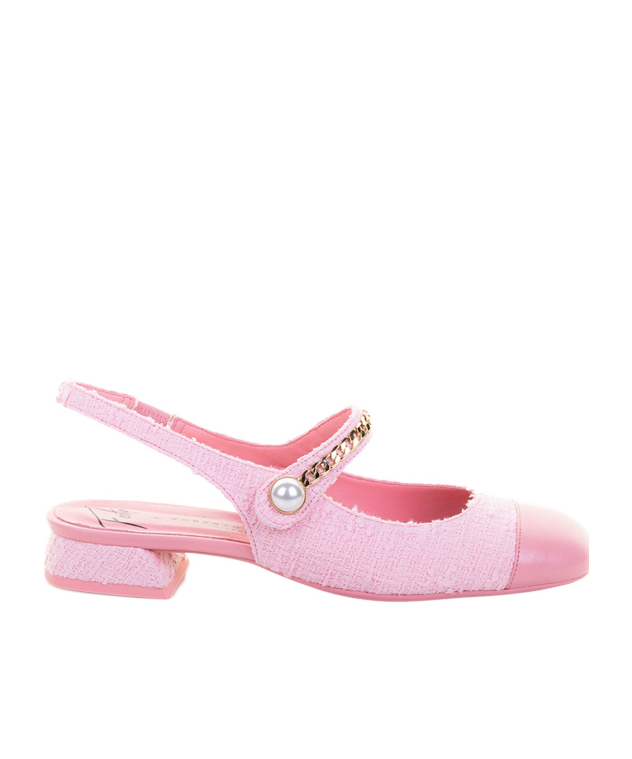 ROBERTO FESTA SLINGBACK FLAT SANDALS