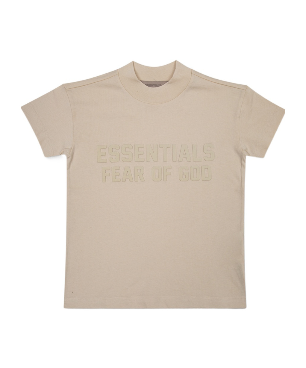 Essentials Logo T-shirt In Nude
