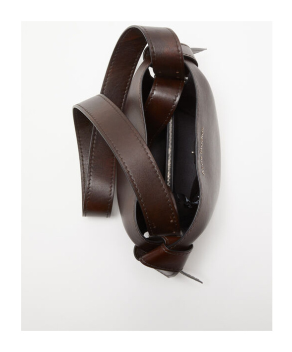 ACNE STUDIOS SMALL MUSUBI LEATHER TOTE BAG