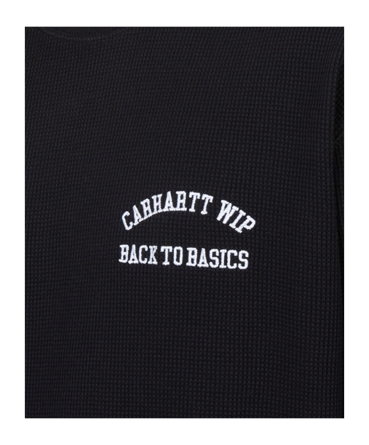 Carhartt Long-sleeved T-shirt In Black