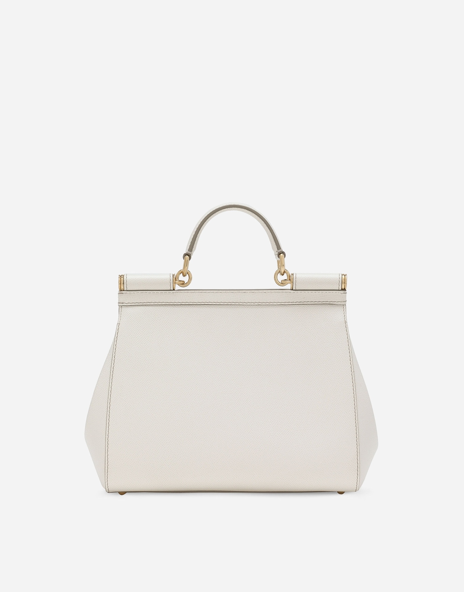 Dolce & Gabbana Large Sicily Tote Bag In White