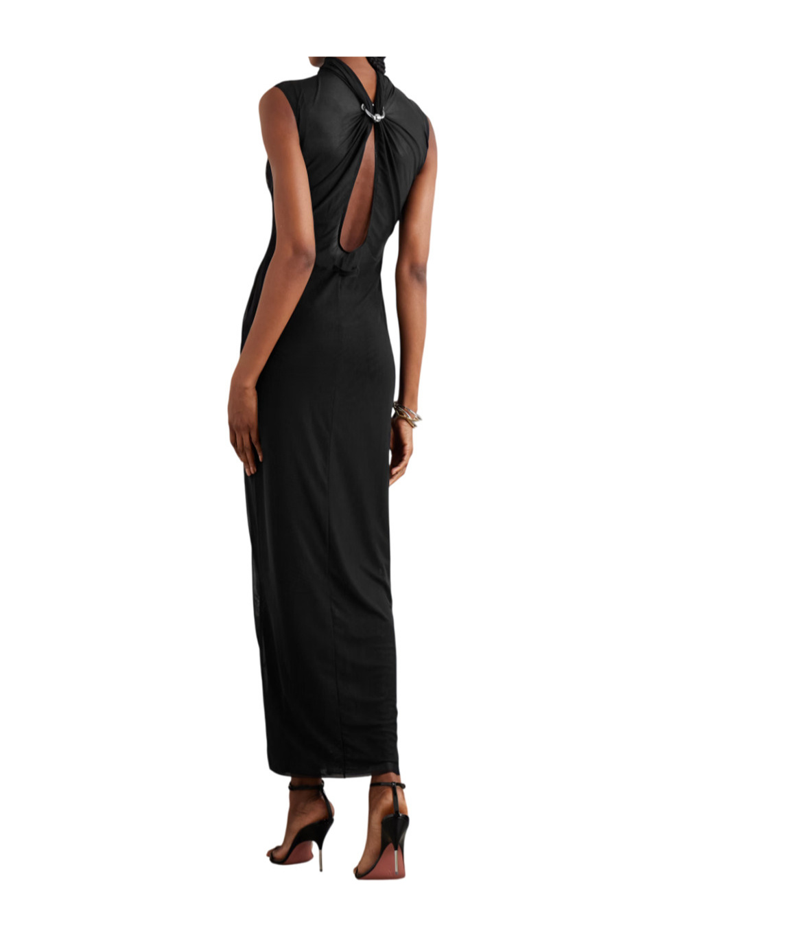 Jean Paul Gaultier Sleeveless Dress In Black